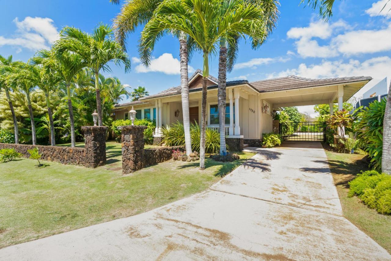1730 Kaleka 4 Bed Poipu House, Guest House Walk To Beach Koloa Kültér fotó